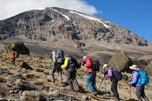 6 Days Machame Route Kilimanjaro Climbing